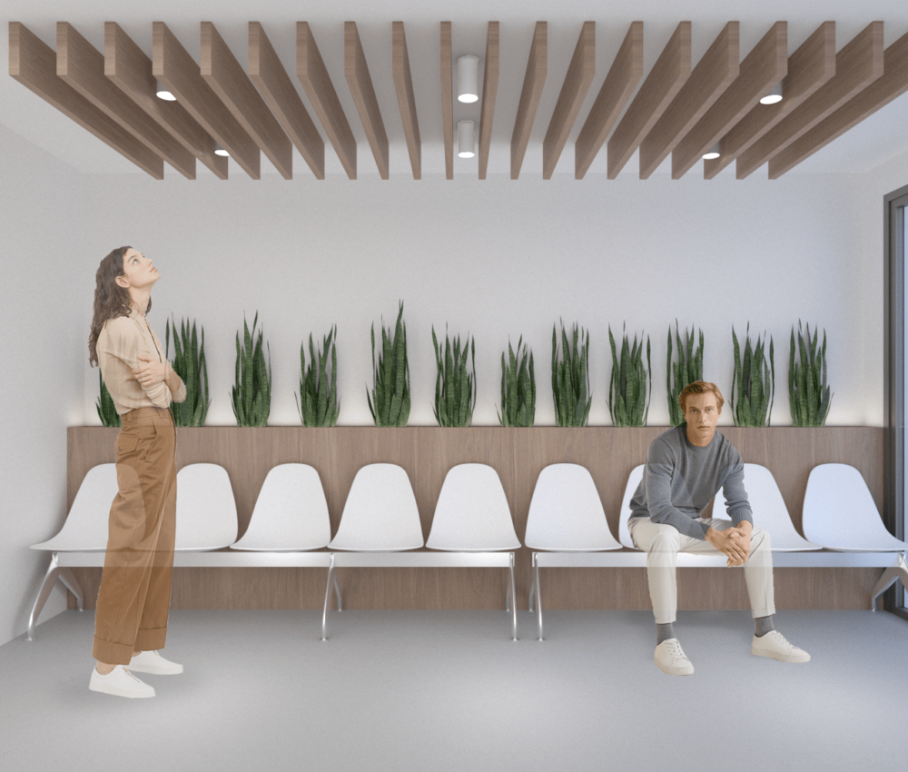 Clínica dental en Burjassot - sala de espera