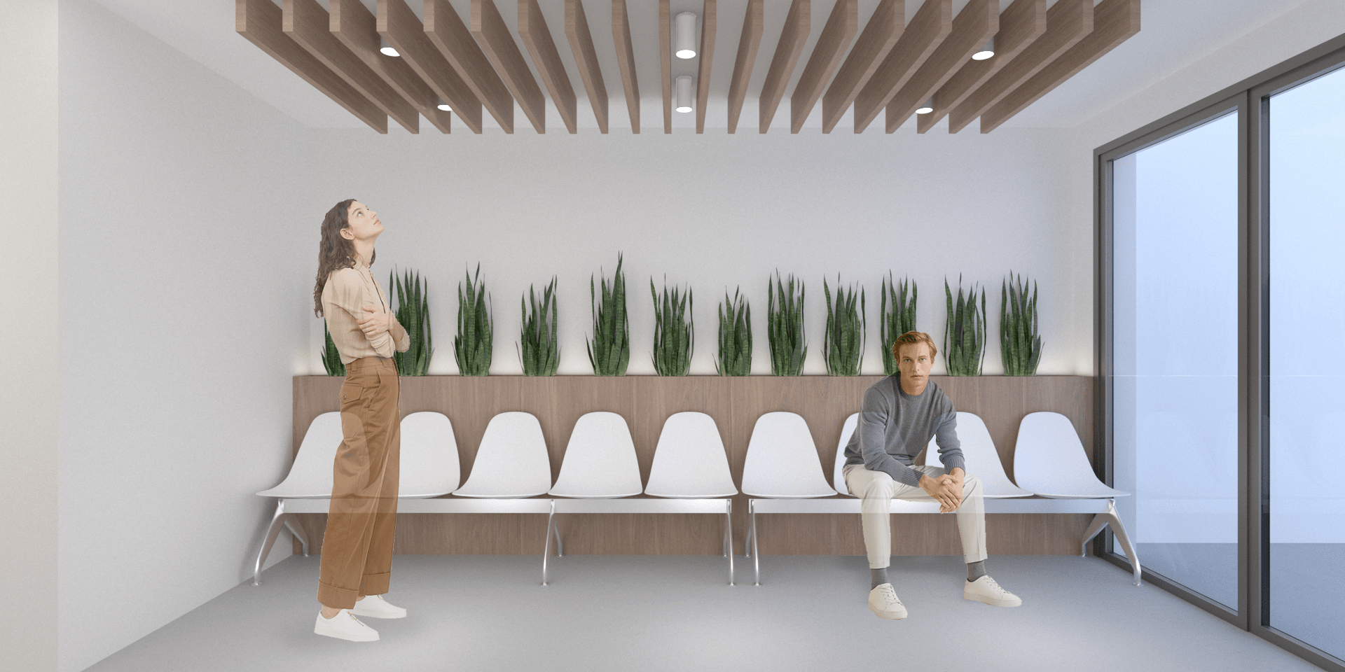 Clínica dental en Burjassot - sala de espera