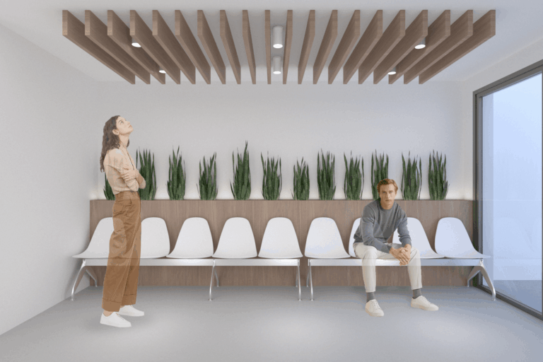 Clínica dental en Burjassot - sala de espera