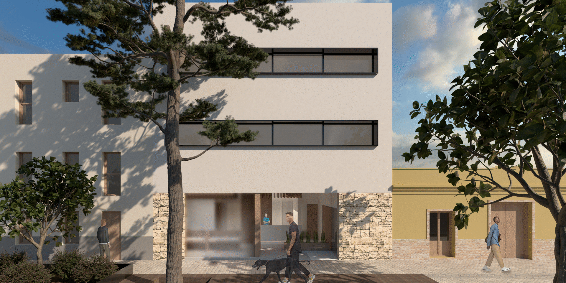 Clínica dental en Burjassot – Fachada dia Clínica dental en Burjassot - Fachada dia