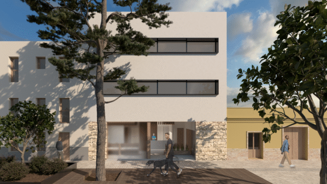 Clínica dental en Burjassot - Fachada dia