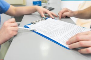 clínica dental en Burjassot - formulario